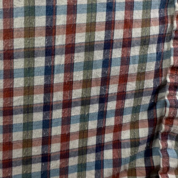 Gitman Bros For Fashion Post Louisville Colorful Check Medium Button Up Cotton - Picture 12 of 16